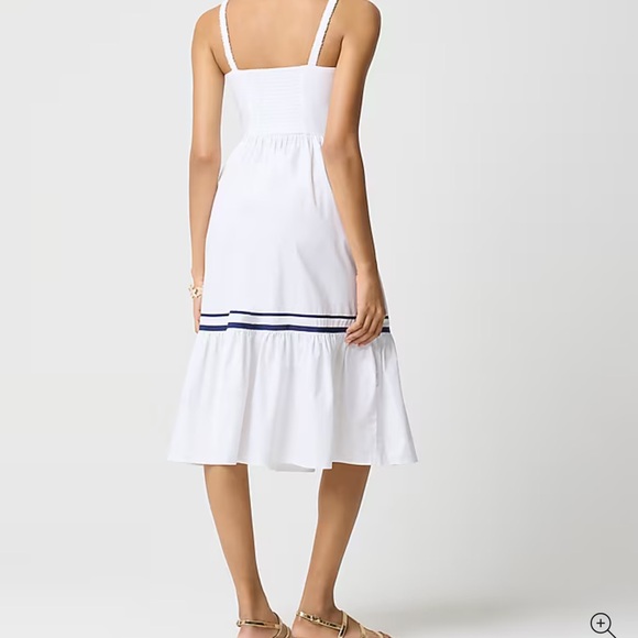 J Crew Factory Corsette Midi Dress - Picture 4 of 5